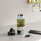 Dock on the Lake Water Bottle Gallery Image 4