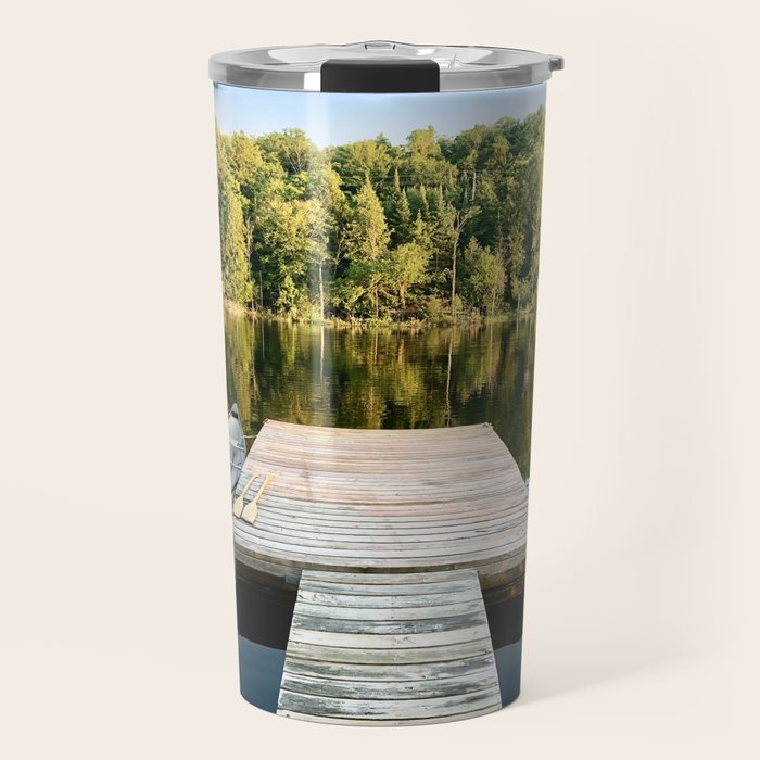 Dock on the Lake Travel Mug Gallery Image 1