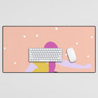 Skater Girl Desk Mat Gallery Image 1