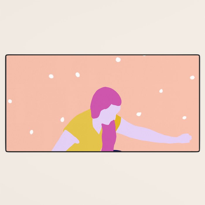 Skater Girl Desk Mat Gallery Image 3