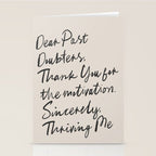 Empowerment Letter Self Motivational Quote Stationery Card Gallery Image 2