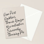 Empowerment Letter Self Motivational Quote Stationery Card Gallery Image 2