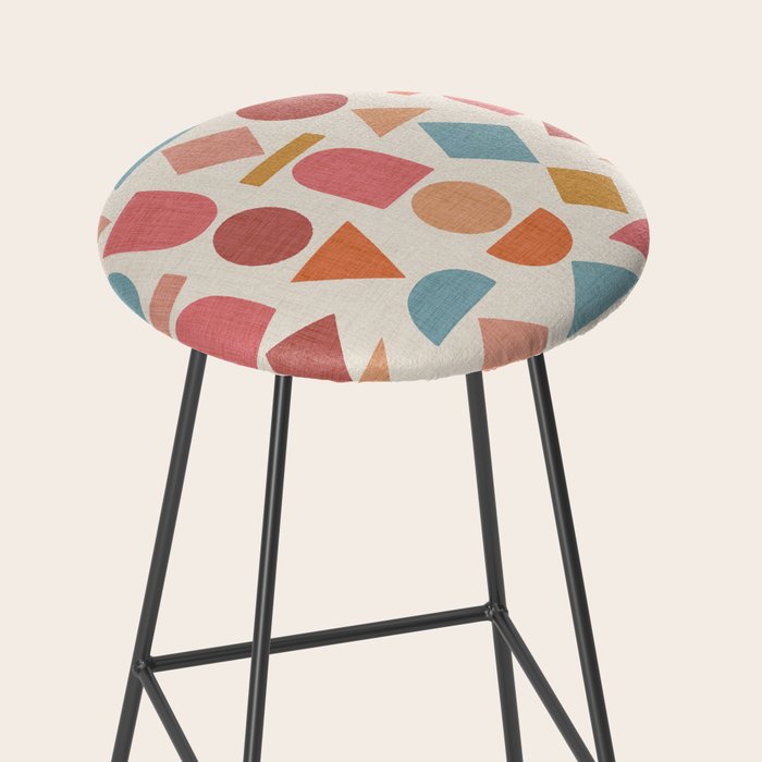 Geo Mod Shapes - Light Stool Gallery Image 2