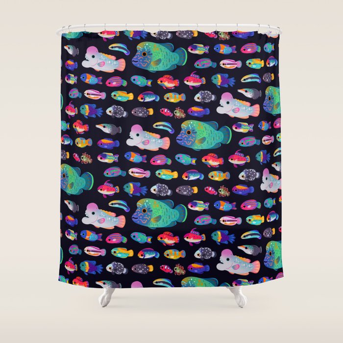 Wrasse! Shower Curtain Gallery Image 1