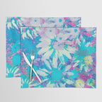 far out! floral tie dye Placemat Gallery Image 1