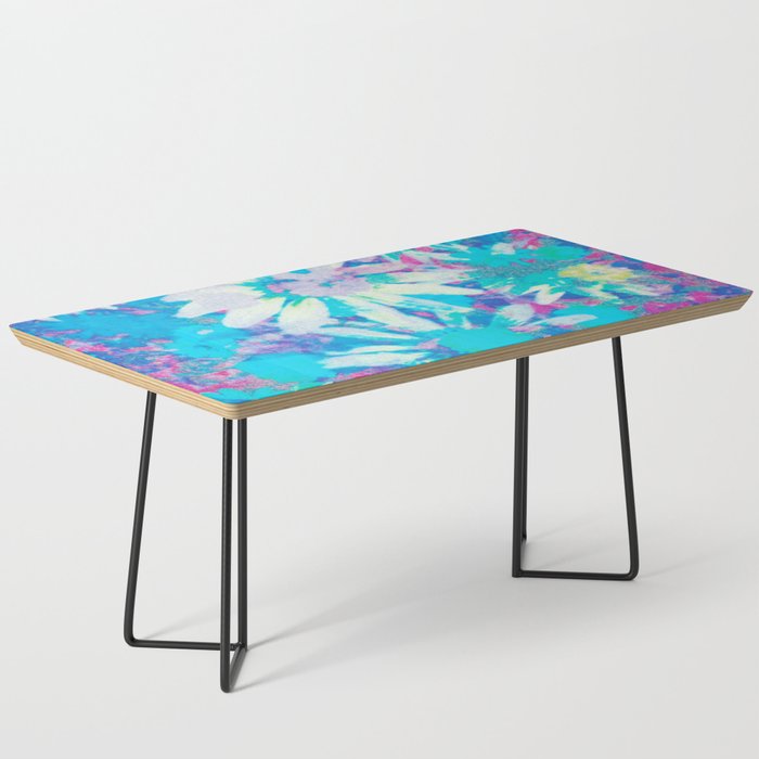 far out! floral tie dye Coffee Table Gallery Image 1