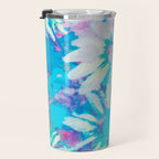 far out! floral tie dye Travel Mug Gallery Image 3