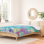 far out! floral tie dye Duvet Cover Gallery Image 2