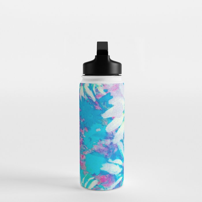 far out! floral tie dye Water Bottle Gallery Image 3