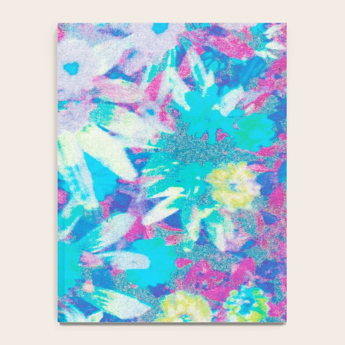 far out! floral tie dye Notebook Gallery Image 4