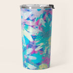 far out! floral tie dye Travel Mug Gallery Image 2