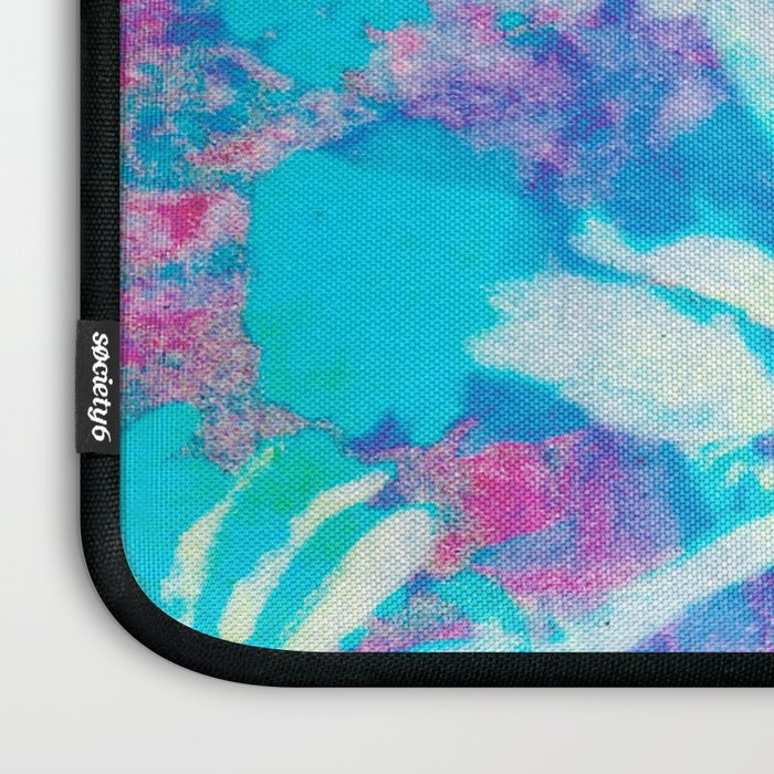 far out! floral tie dye Laptop Sleeve Gallery Image 3