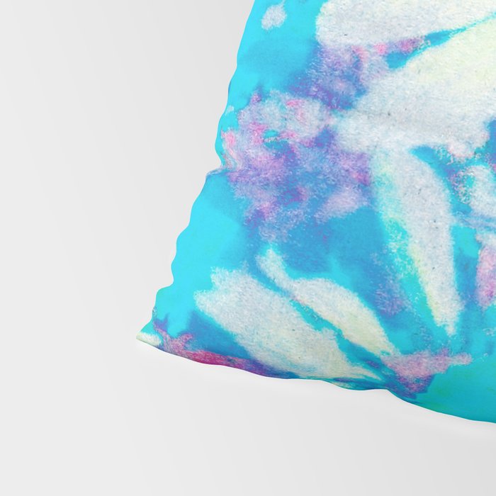 far out! floral tie dye Pillow Sham Gallery Image 4