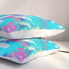 far out! floral tie dye Pillow Sham Gallery Image 3