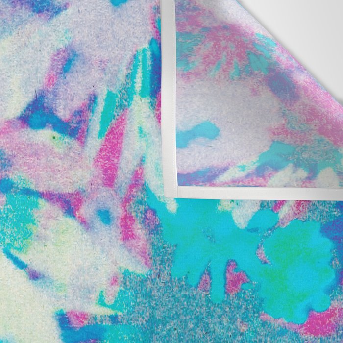 far out! floral tie dye Wall Tapestry Gallery Image 3