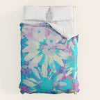 far out! floral tie dye Comforter Gallery Image 6