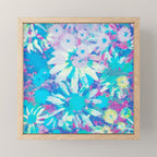 far out! floral tie dye Mini Art Print Gallery Image 1