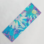 far out! floral tie dye Yoga Mat Gallery Image 1