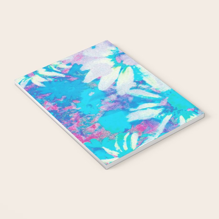 far out! floral tie dye Notebook Gallery Image 3