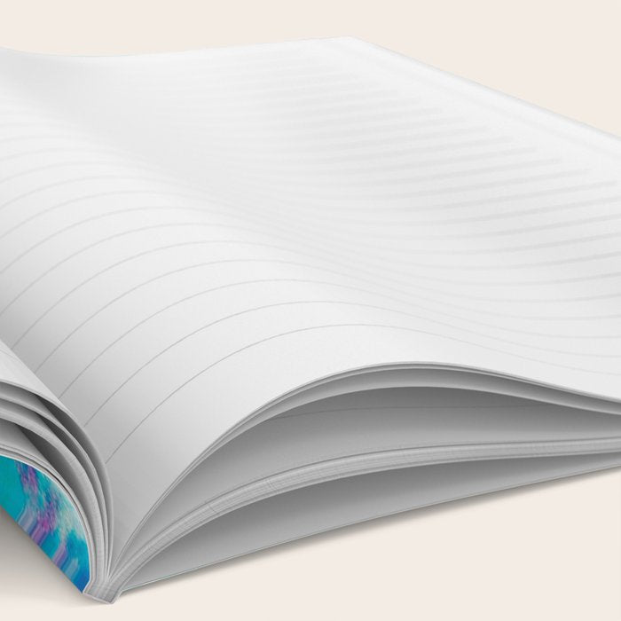 far out! floral tie dye Notebook Gallery Image 2
