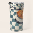 Morning Croissants and Coffee Bliss Travel Mug Gallery Image 3