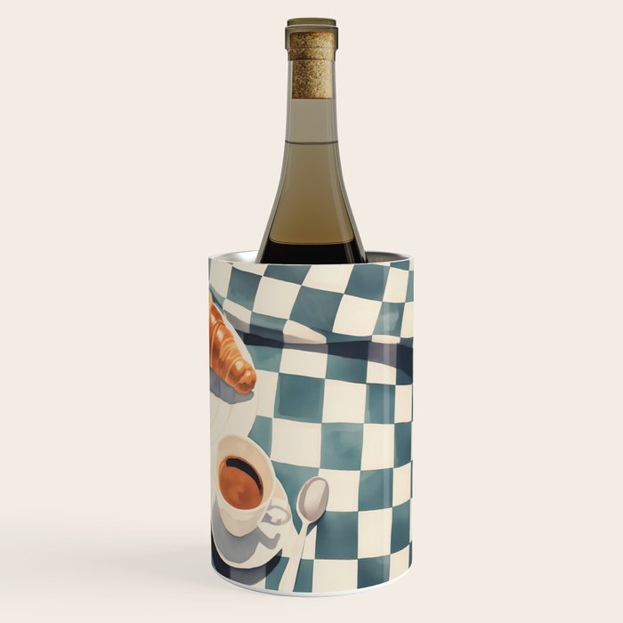 Morning Croissants and Coffee Bliss Wine Chiller Gallery Image 3