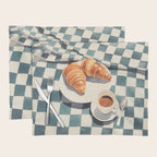 Morning Croissants and Coffee Bliss Placemat Gallery Image 1