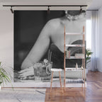 Glamour Girl  Wall Mural Gallery Image 1