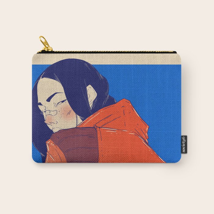 Tiger jacket Carry All Pouch Gallery Image 1