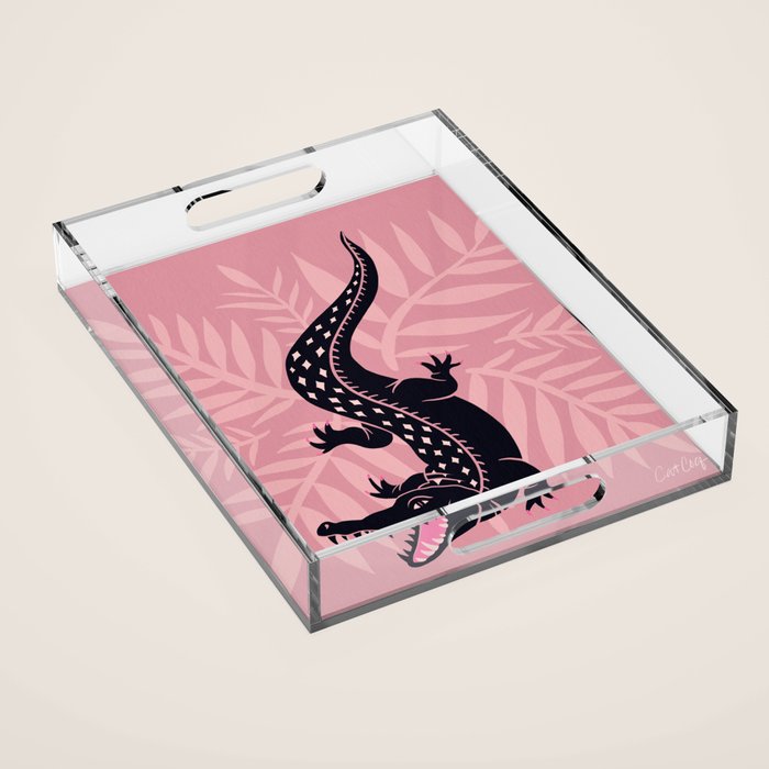 Crocodile - Dusty Rose Palette Acrylic Tray Gallery Image 1