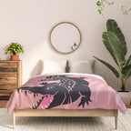 Crocodile - Dusty Rose Palette Comforter Gallery Image 3