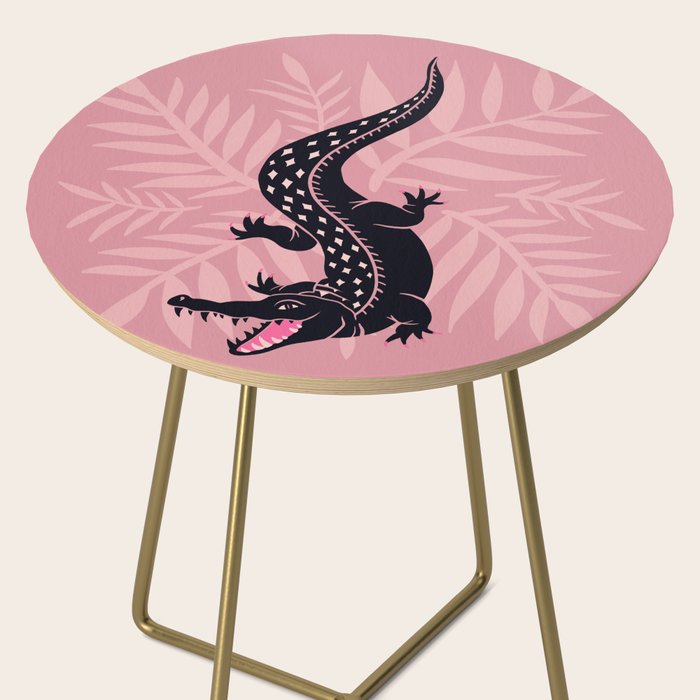 Crocodile - Dusty Rose Palette Side Table Gallery Image 2