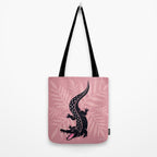 Crocodile - Dusty Rose Palette Tote Bag Gallery Image 2