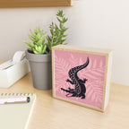 Crocodile - Dusty Rose Palette Mini Art Print Gallery Image 2