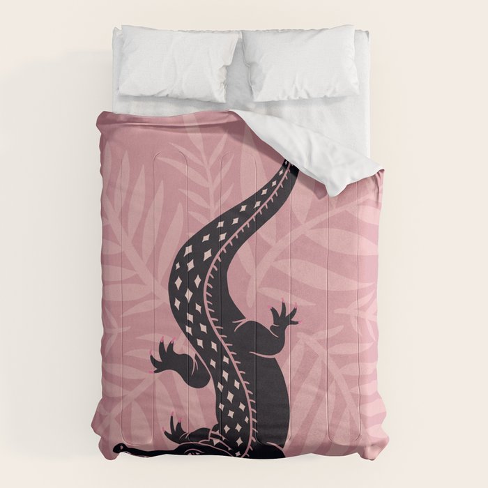 Crocodile - Dusty Rose Palette Comforter Gallery Image 6