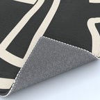 Abstract line art / Face Rug Gallery Image 4