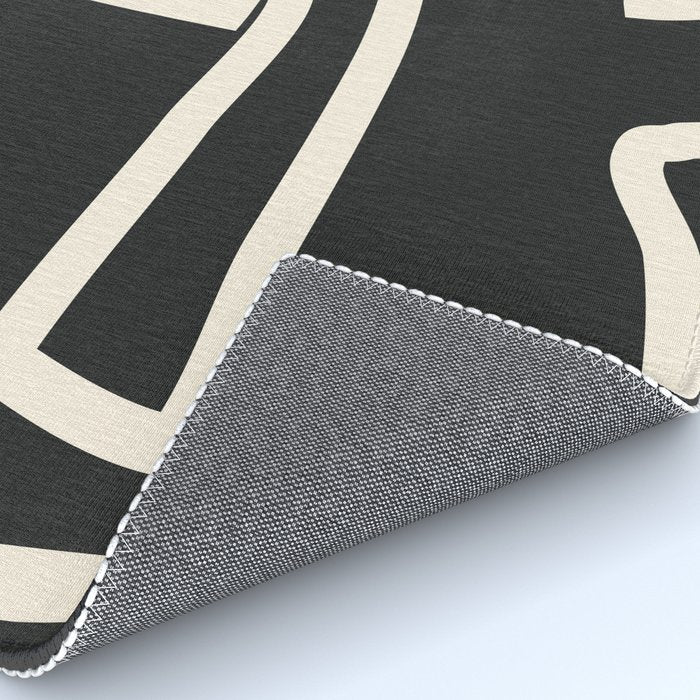 Abstract line art / Face Rug Gallery Image 4