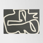 Abstract line art / Face Rug Gallery Image 2