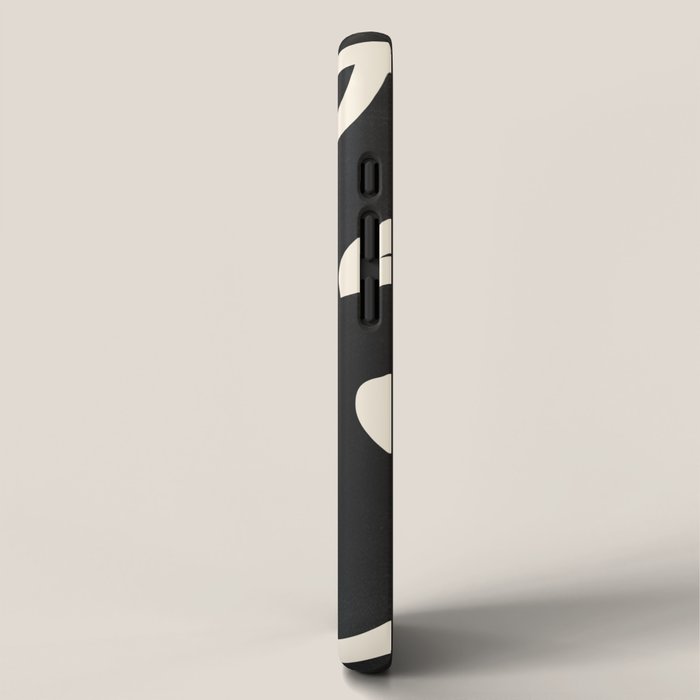 Abstract line art / Face iPhone Case Gallery Image 2