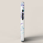 Colorful Water Colors Of Various Sea Animals Pattern iPhone Case Gallery Image 2