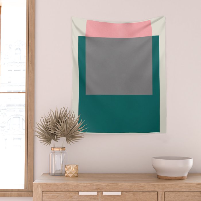 Overlapping colors 1 Wall Tapestry Gallery Image 2