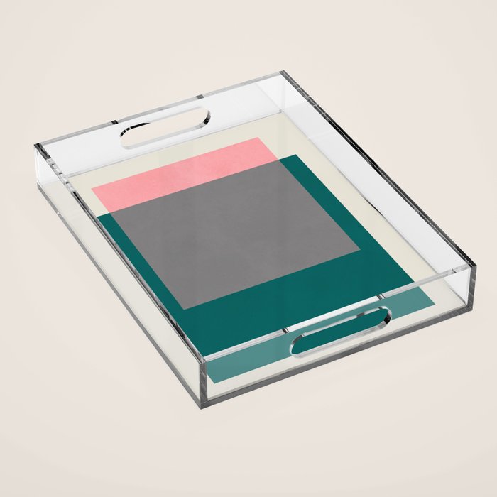 Overlapping colors 1 Acrylic Tray Gallery Image 1