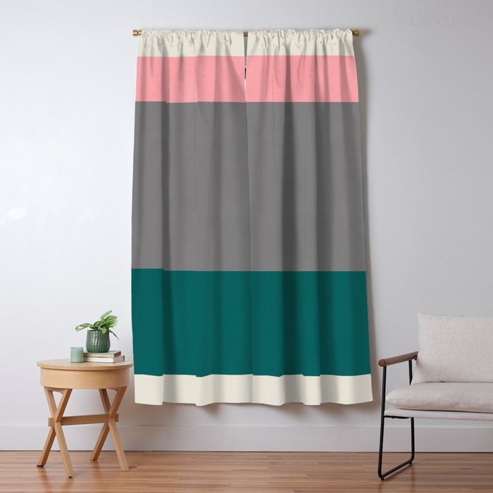 Overlapping colors 1 Window Curtain Gallery Image 1