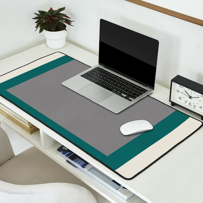 Overlapping colors 1 Desk Mat Gallery Image 2