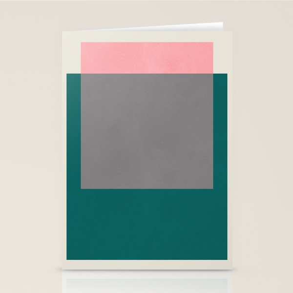Overlapping colors 1 Stationery Card Gallery Image 1