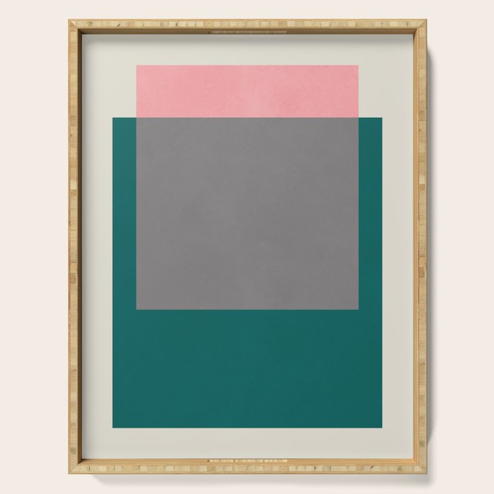 Overlapping colors 1 Serving Tray Gallery Image 1