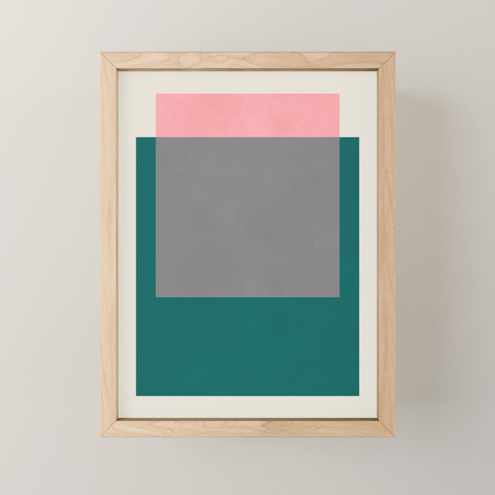 Overlapping colors 1 Mini Art Print Gallery Image 1