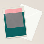 Overlapping colors 1 Stationery Card Gallery Image 2