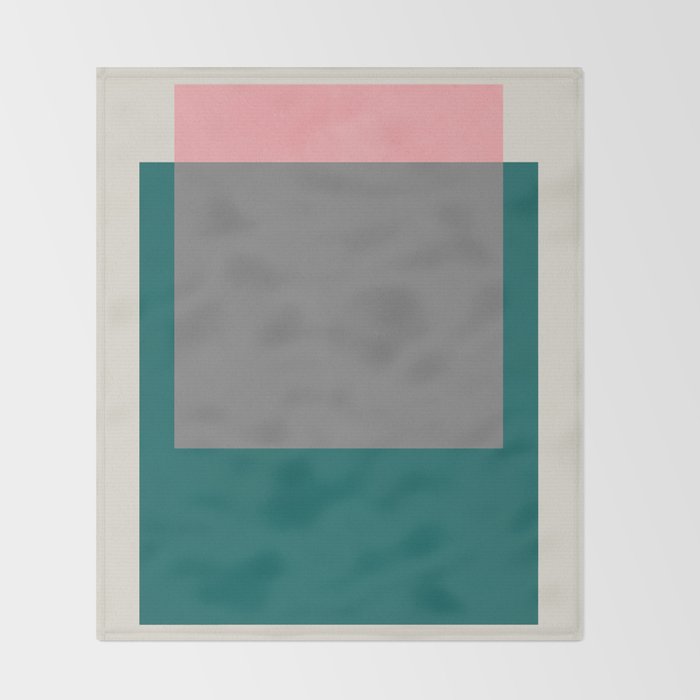 Overlapping colors 1 Throw Blanket Gallery Image 2