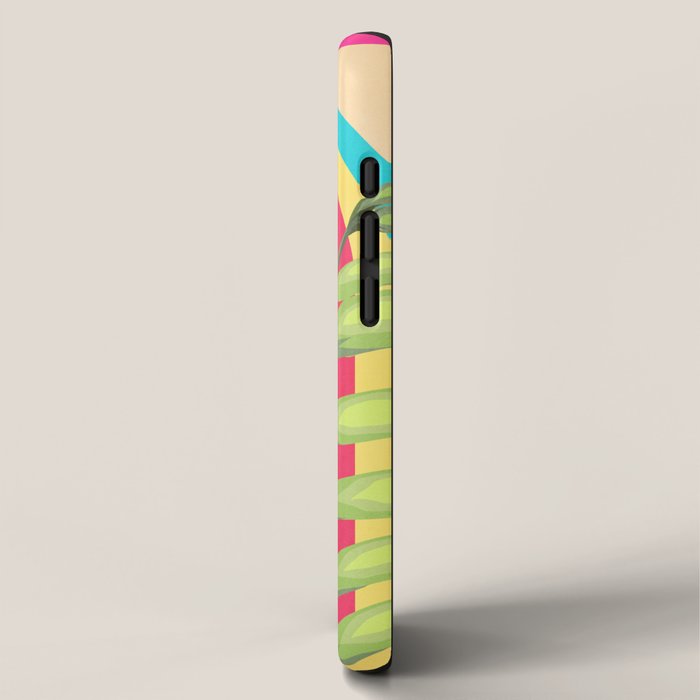 Tropical Geometry 38 iPhone Case Gallery Image 2